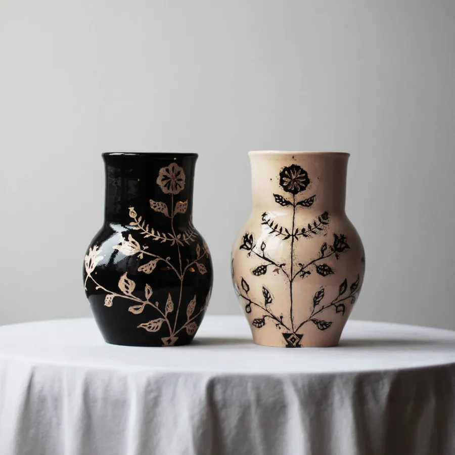Vase — Tree of Life, dark