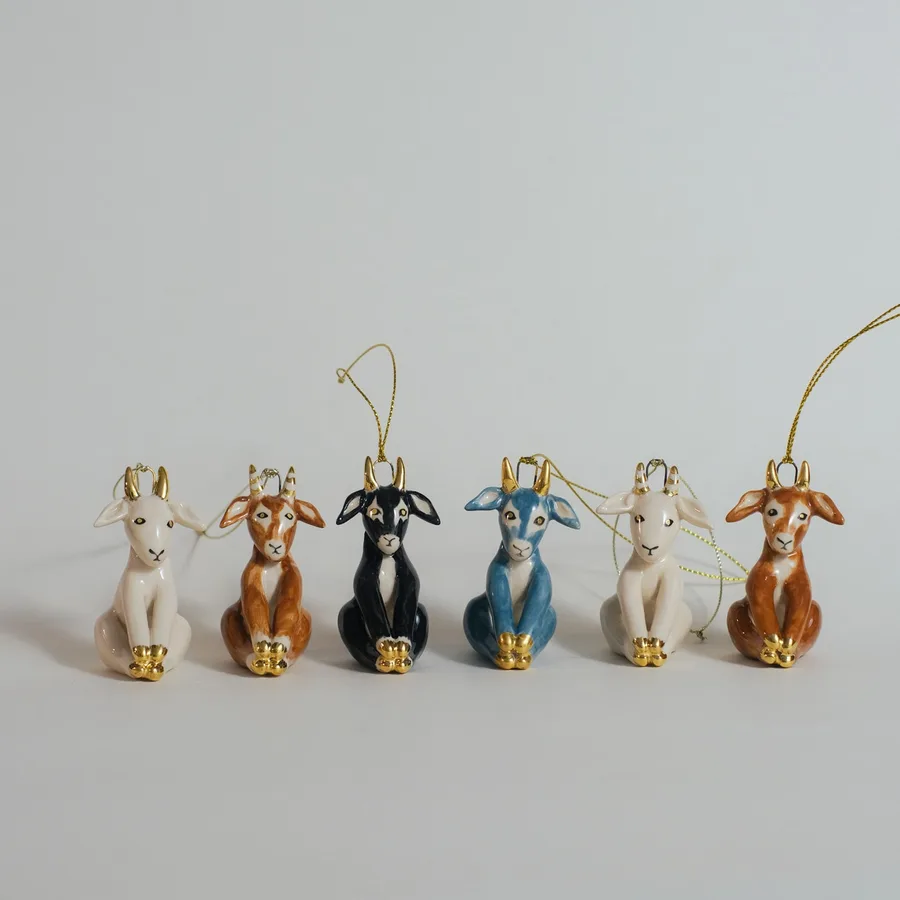 Christmas Ornament — Goat