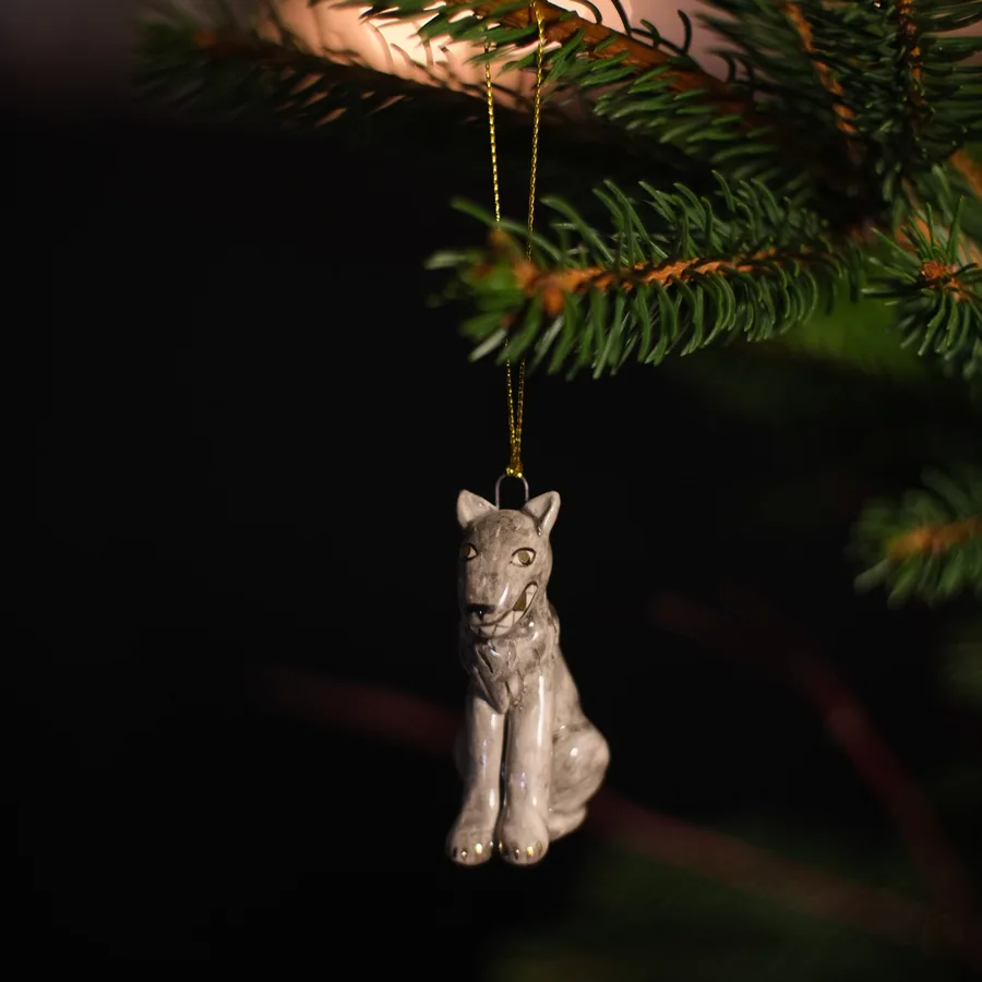Christmas Ornament — Wolf